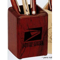 3"x3"x4" Rosewood Pen Holder